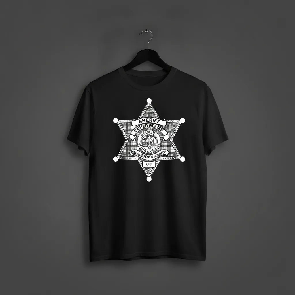Georgetown County Sheriff Badge SVG

South Carolina Law Enforcement Star Vector

State of SC Seal Engraving File

6 Point Sheriff Star Sign CNC File

Sheriff Badge Vector for Lasers