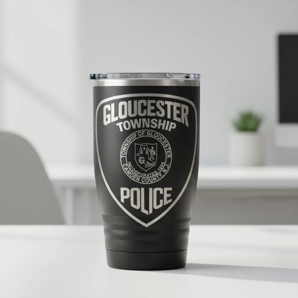 Gloucester Township Police Department Patch SVG

New Jersey Law Enforcement Vector Design

Camden County NJ Police Patch Engraving File

Gloucester Township Seal Sign CNC File

Shield Police Patch Vector for Lasers