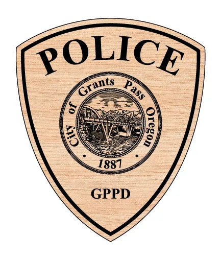 Grants Pass City Police Department Patch SVG Oregon Law Enforcement Vector