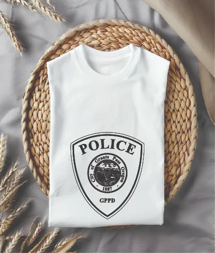 Grants Pass City Police Department Patch SVG Oregon Law Enforcement Vector