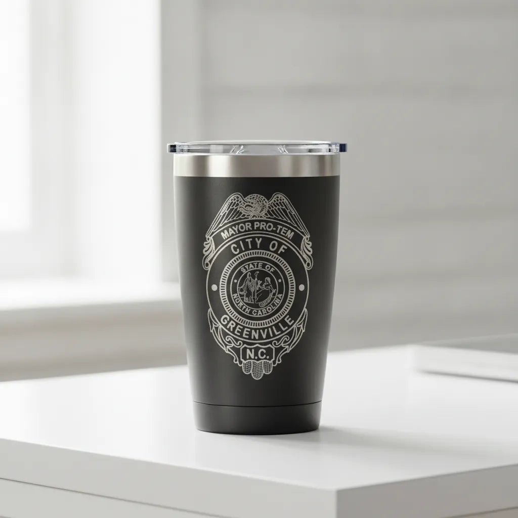 Greenville NC Mayor Pro Tem Badge SVG

North Carolina City Official Shield Vector

State of NC Seal Emblem Engraving File

Mayor Pro Tem Badge Sign CNC File

Civic Eagle Shield Vector for Lasers