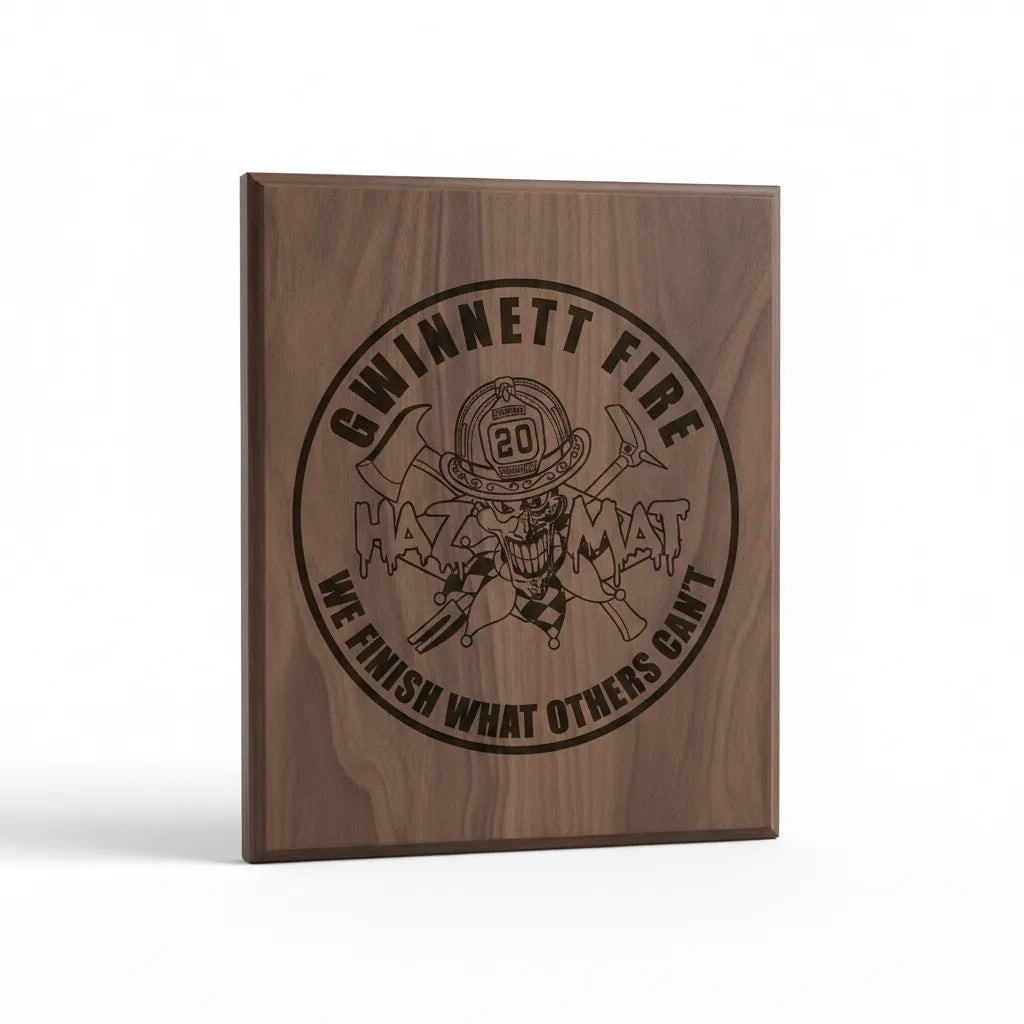 Gwinnett Fire Hazmat Company 20 SVG

Firefighter Joker Skull Vector File

Crossed Axes Fire Department Engraving

Hazmat Dripping Text Sign CNC File

We Finish What Others Cant Fire Vector
