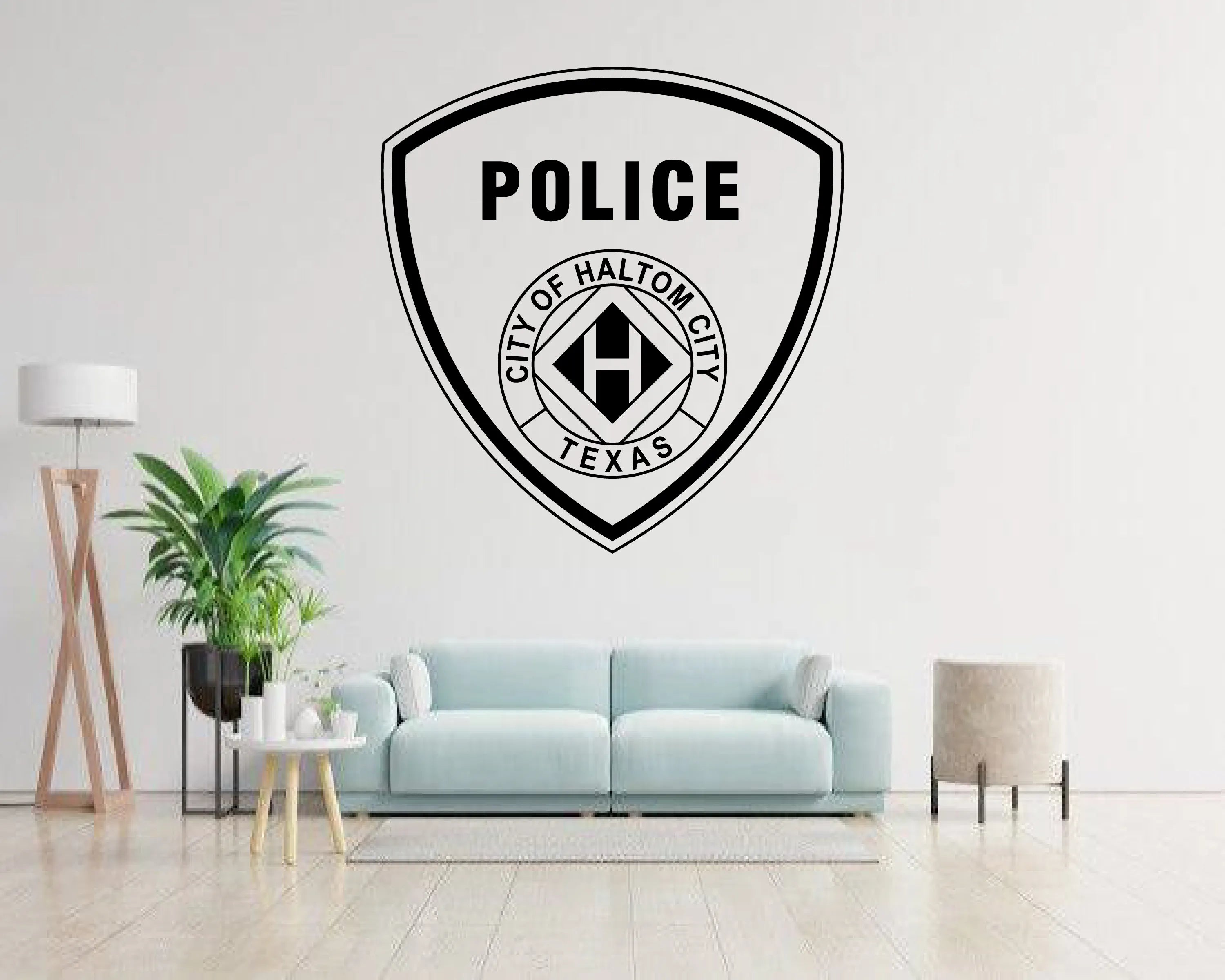 Haltom City Police Patch SVG Texas Law Enforcement Vector
