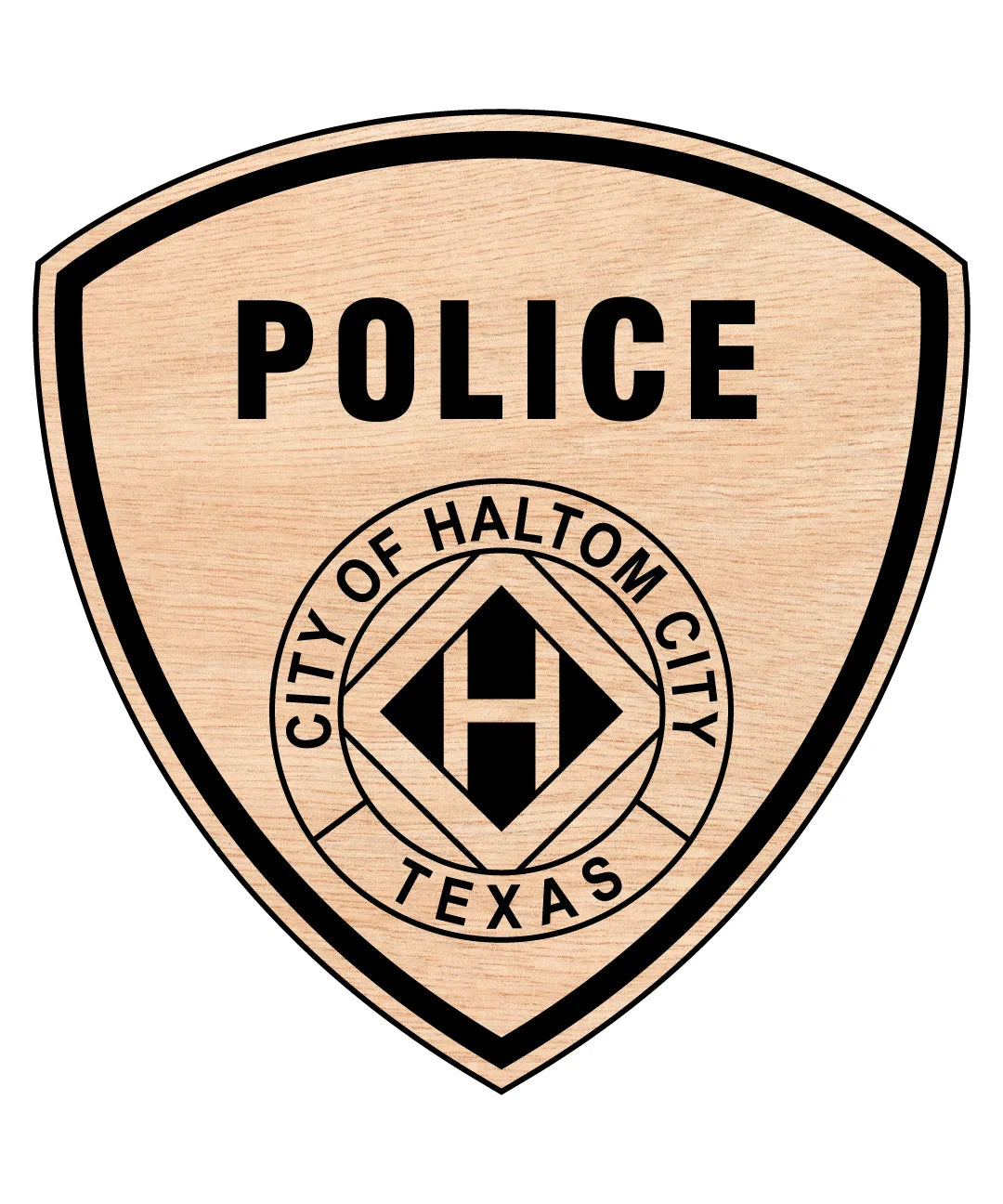 Haltom City Police Patch SVG Texas Law Enforcement Vector