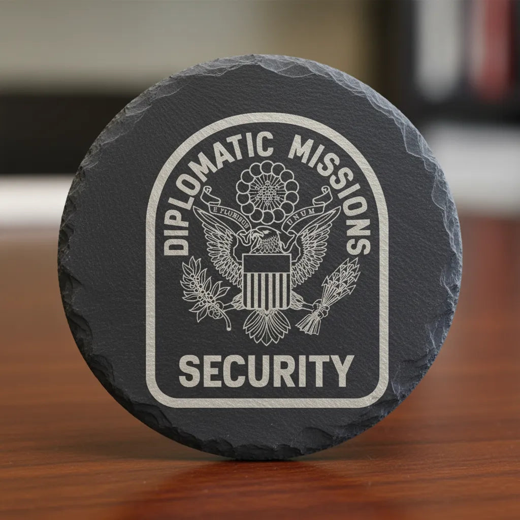 Diplomatic Security Missions Patch SVG for CNC

DSS Diplomatic Security Operations Vector for Laser Engraving

Diplomatic Security Service Mission Emblem for Wood Carving

Professional DSS Deployment Patch Vector Design

Diplomatic Security Mission SVG Logo for CNC Router Projects