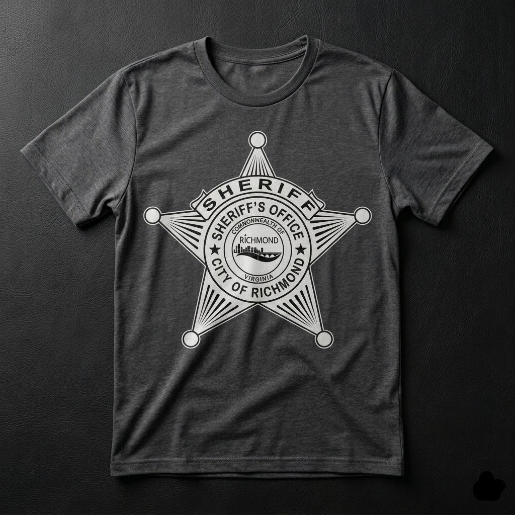 City of Richmond Sheriff’s Office Badge SVG for CNC

Richmond VA Sheriff Star Badge Vector for Laser Engraving

City of Richmond Virginia Sheriff Emblem for Wood Carving

Professional Richmond VA Law Enforcement Star Design

Richmond Sheriff SVG Logo for CNC Router Projects