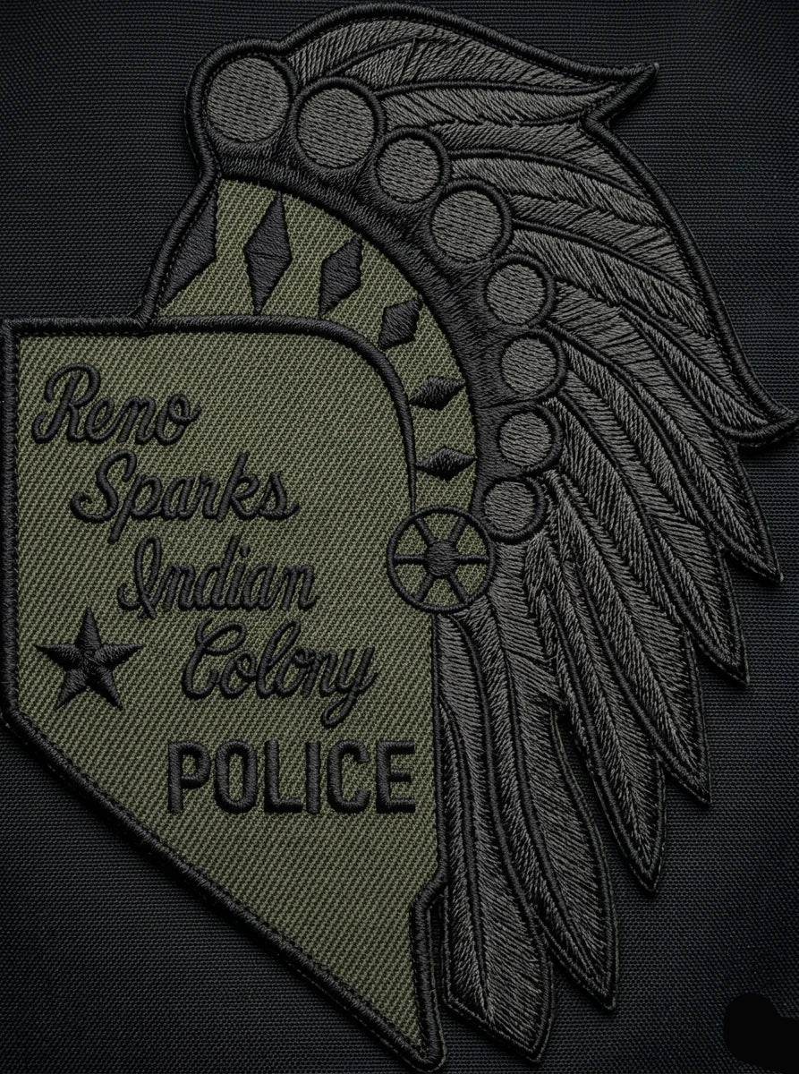 Reno-Sparks Indian Colony Police Patch SVG for CNC

RSIC Tribal Police Logo Vector for Laser Engraving

Reno-Sparks Indian Colony Police Emblem for Wood Carving

Professional Nevada Tribal Law Enforcement Badge Design

RSIC Police SVG Logo for CNC Router Projects