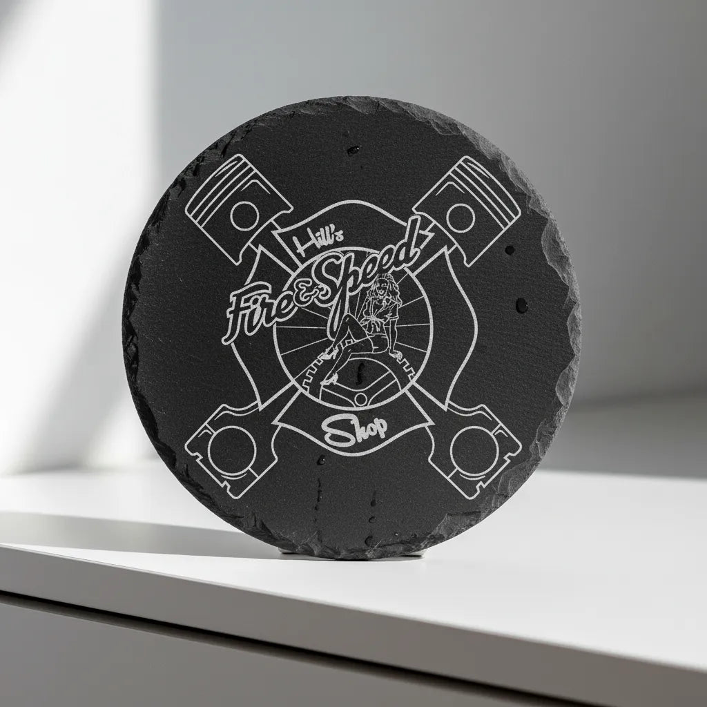 Hill's Fire and Speed Shop Badge SVG

Custom Eagle Shield Vector Design

Fire Tech Speed Shop Engraving File

Mechanic Garage Sign CNC File

Custom Business Badge Vector for Laser Cutting