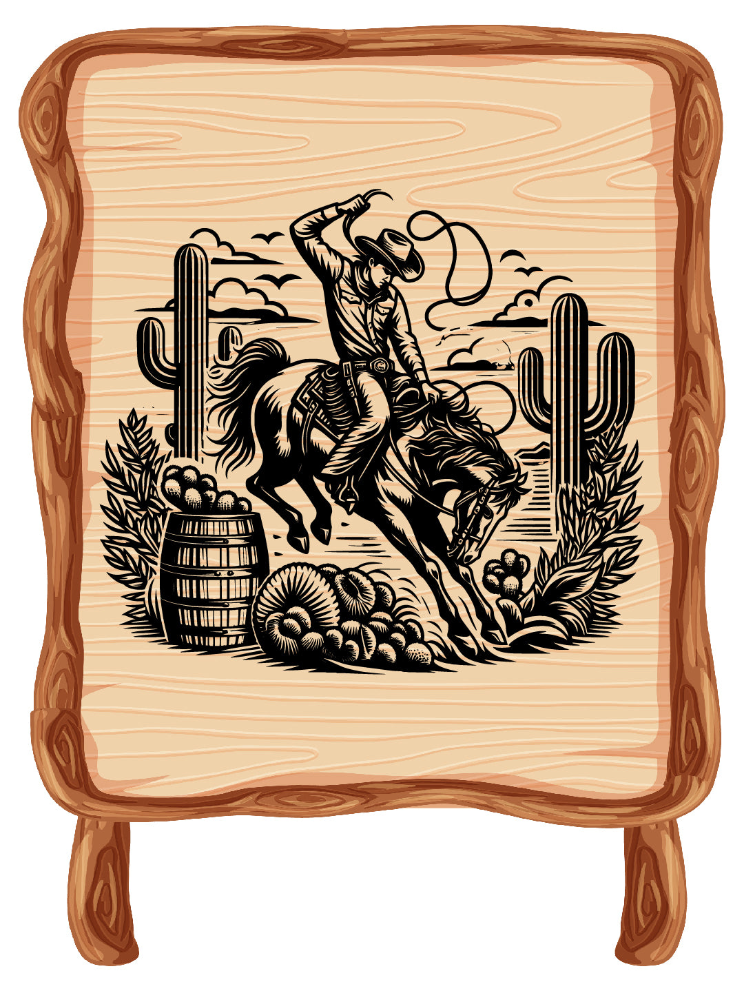 Horse Rider Vector