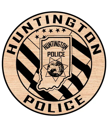 Huntington City Police Department Patch Indiana SVG Law Enforcement Vector