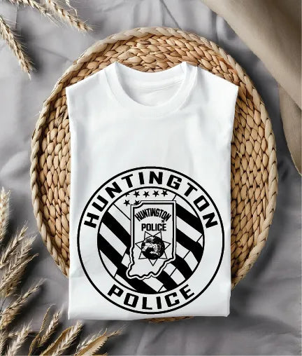 Huntington City Police Department Patch Indiana SVG Law Enforcement Vector
