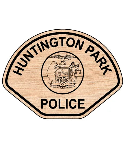Huntington Park Police Patch SVG Law Enforcement Vector