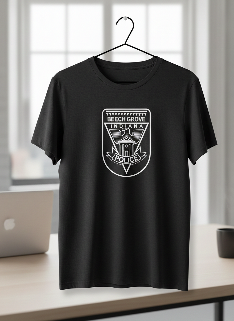 Beech Grove Police Dept Logo SVG

Indiana Police Badge Vector Design

Beech Grove PD Emblem for CNC Engraving

Law Enforcement Logo SVG for Laser Cut

Indiana Law Enforcement Badge Vector