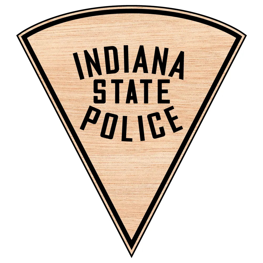 Indiana State Police Department Patch SVG Law Enforcement Vector