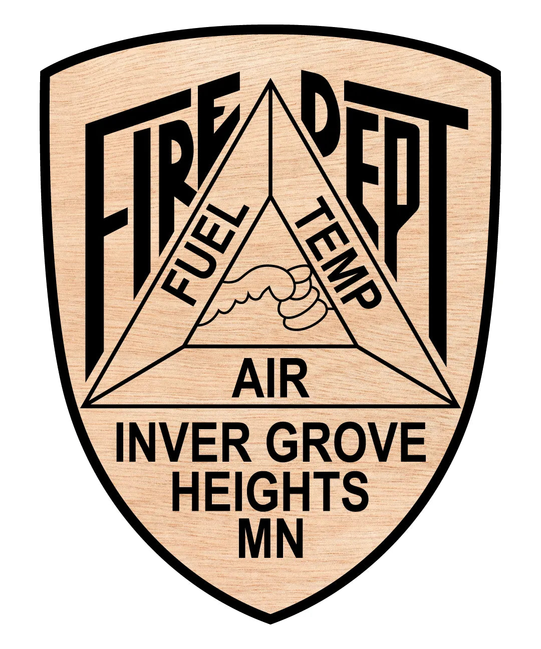 Inver Grove Heights Fire Department Logo SVG Minnesota Firefighter Vector