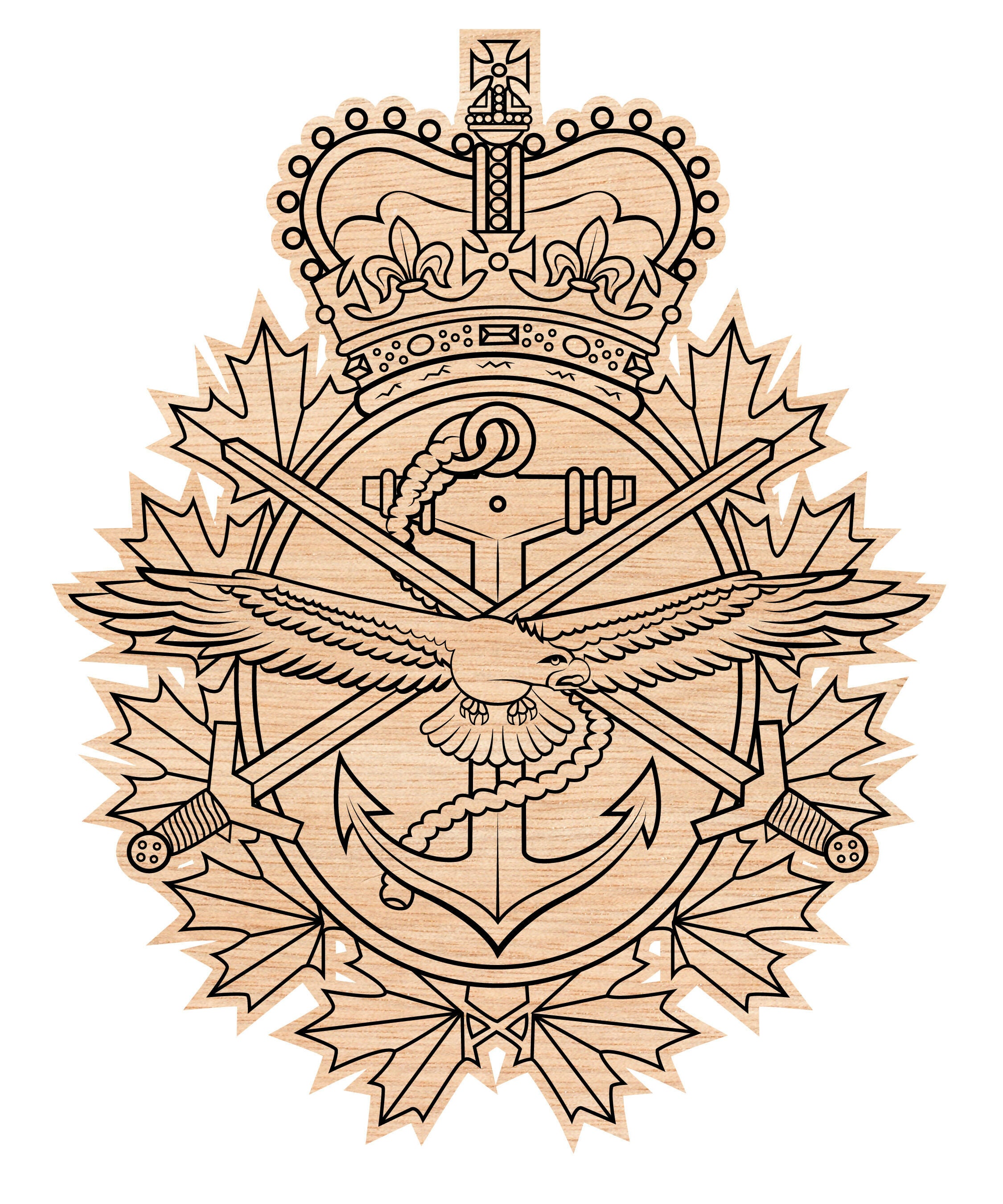 Canadian Forces Tri Service Badge