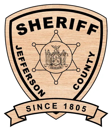 Jefferson County Sheriff's Office Patch New York SVG Police Vector