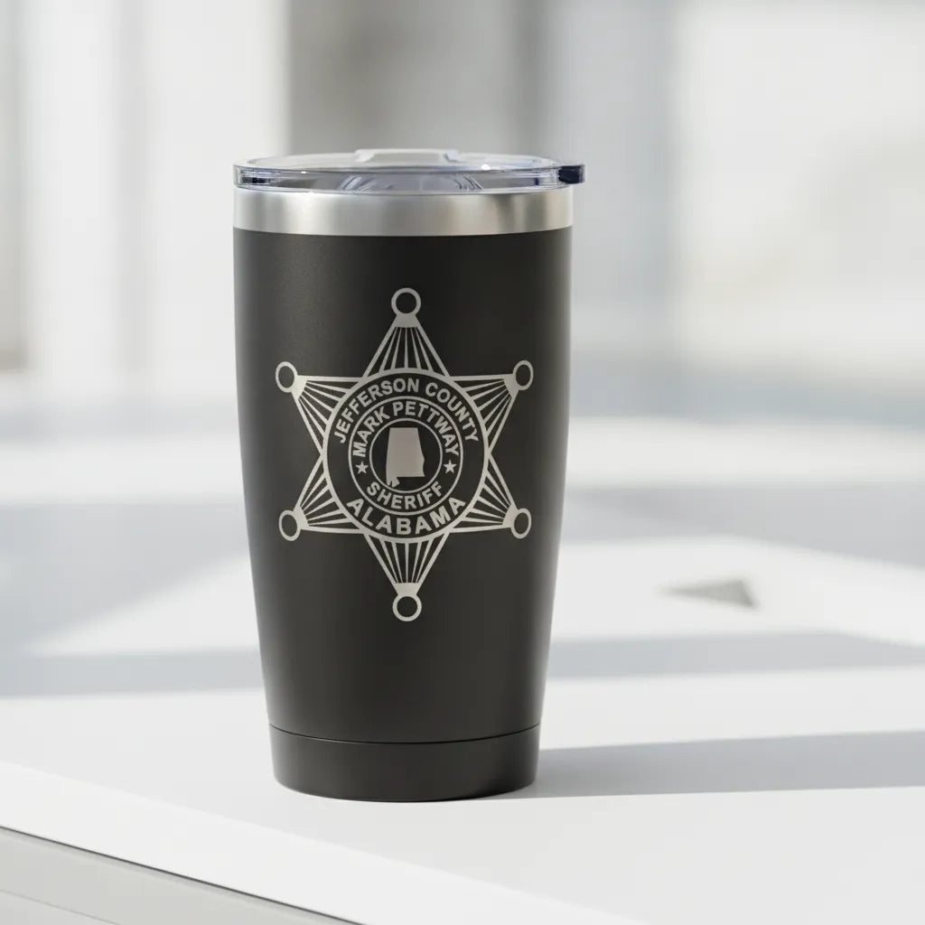 Jefferson County AL Sheriff Badge SVG

Alabama Law Enforcement 6 Point Star Vector

State of Alabama Map Silhouette Engraving File

Jefferson County Sheriff Sign CNC File

Sheriff Star Badge Vector for Lasers