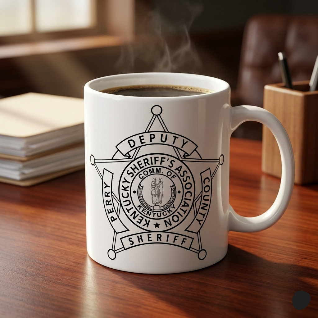 Perry County Kentucky Deputy Sheriff Badge SVG for CNC

Perry County KY Sheriff Star Vector for Laser Engraving

Perry County Kentucky Deputy Sheriff Emblem for Wood Carving

Professional Perry County KY Law Enforcement Badge Design

Perry County Sheriff SVG Logo for CNC Router Projects
