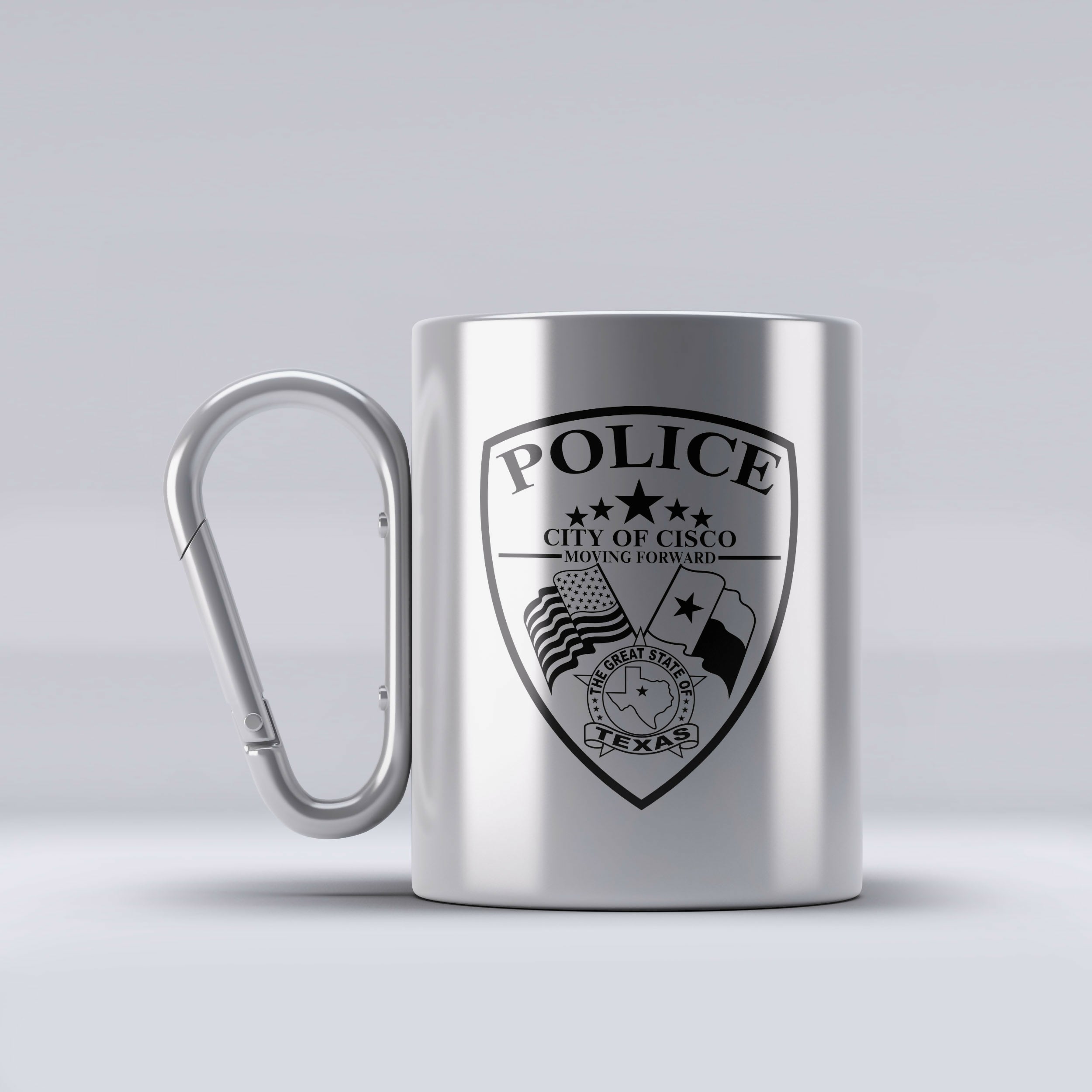 City Of Cisco Texas Police Badge Mug