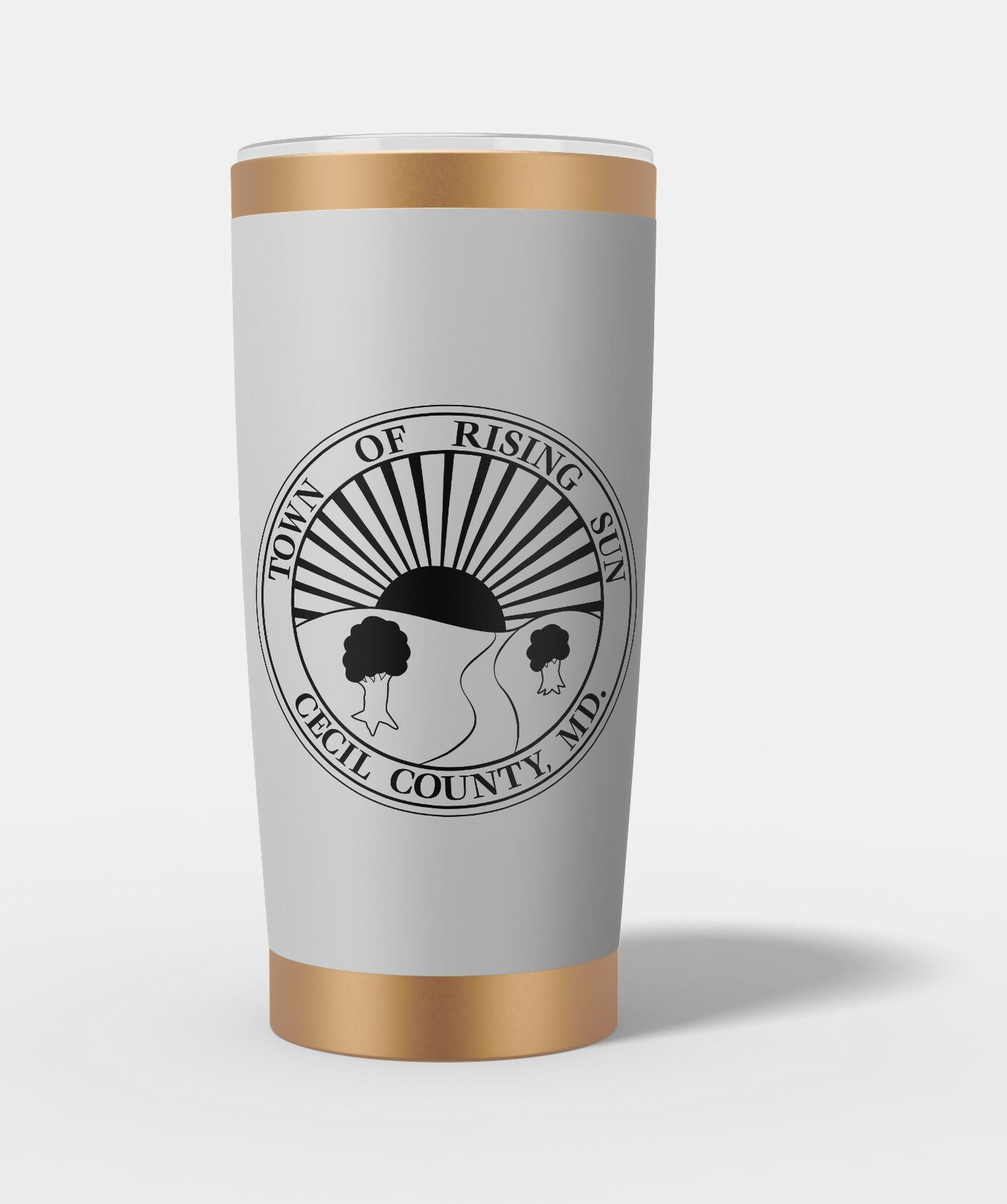 Cecil County Town Of Rising Sun,md seal Tumbler