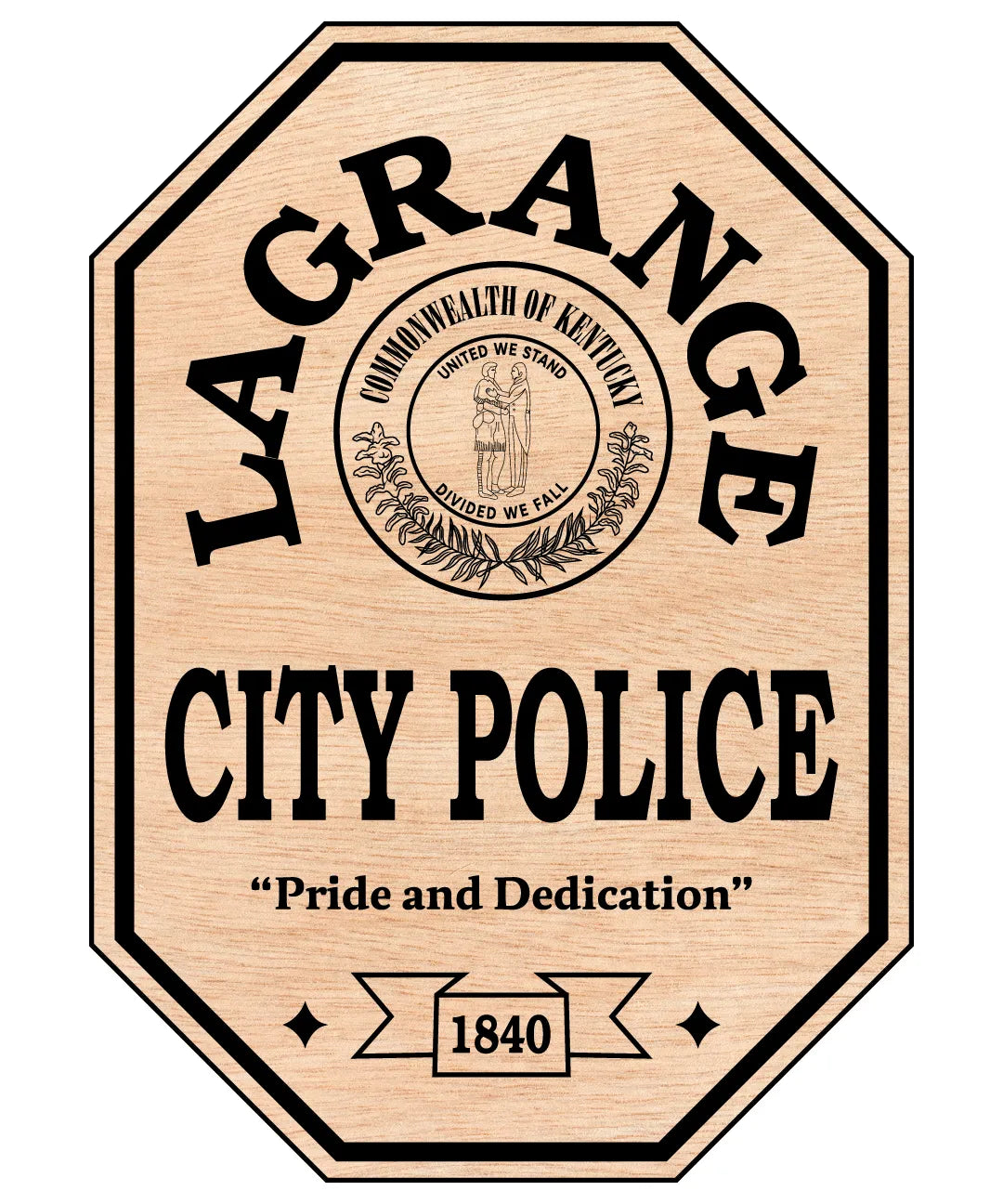 La Grange Police Department Patch Kentucky SVG Police Vector