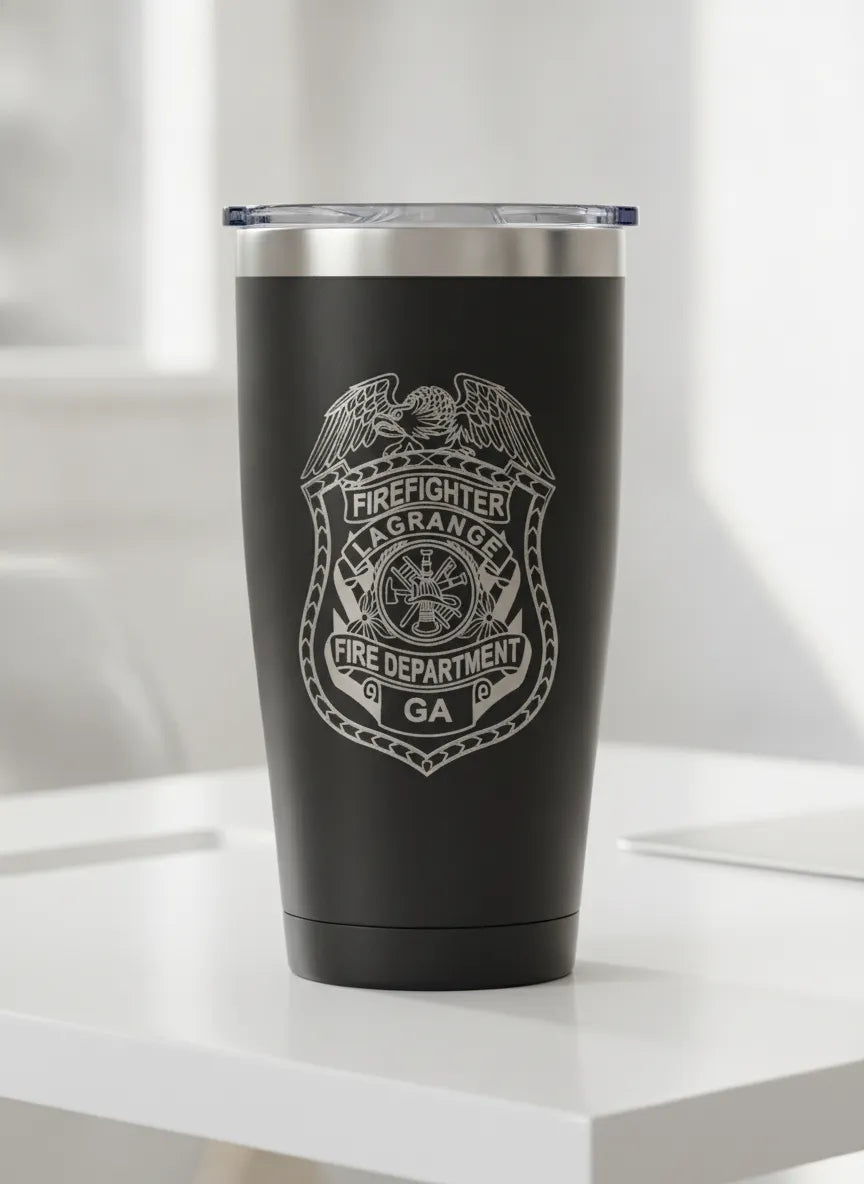 Lagrange GA Firefighter Badge SVG

Georgia Fire Department Shield Vector

Eagle and Fire Scramble Engraving File

Lagrange Fire Badge Sign CNC File

Firefighter Shield Vector for Lasers