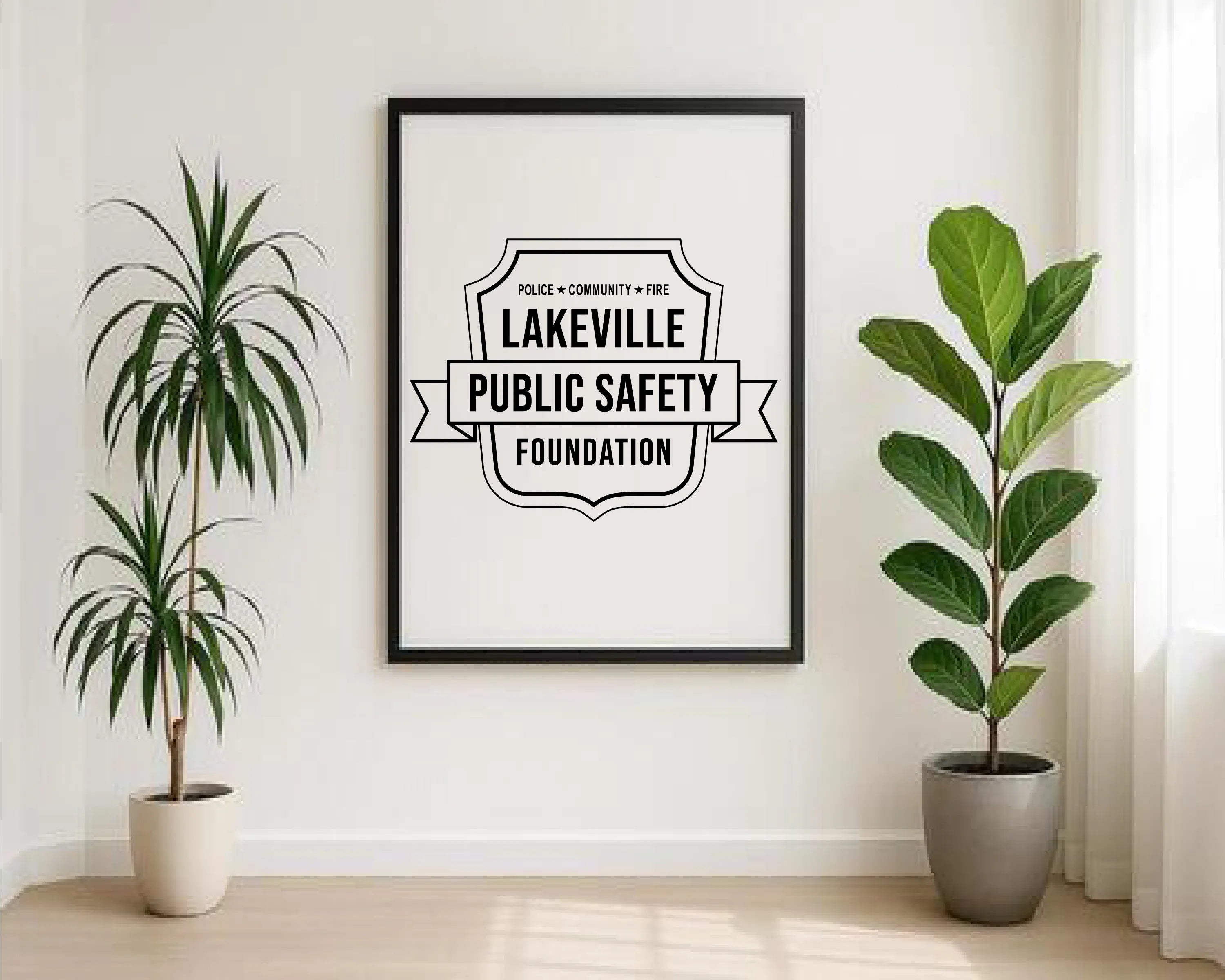 Lakeville Public Safety Foundation Logo SVG Minnesota Public Safety Vector