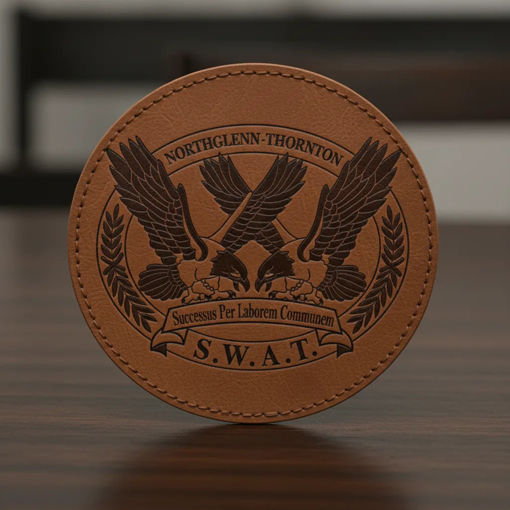 Northglenn Thornton SWAT Logo SVG

Colorado Law Enforcement Tactical Vector

Twin Eagle SWAT Badge Engraving File

Northglenn Thornton Police Sign CNC File

SWAT Team Emblem Vector for Laser Cutting