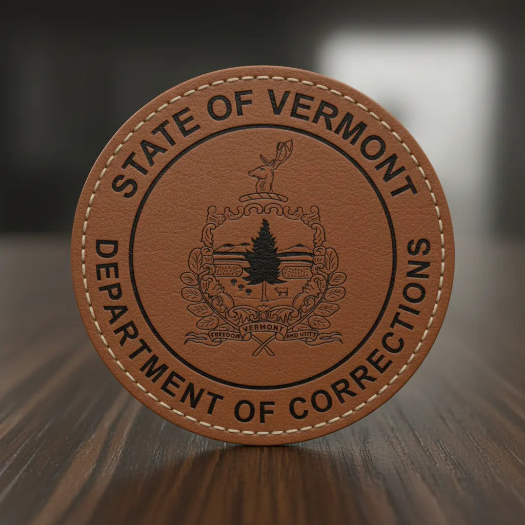 Vermont Department of Corrections Seal SVG

State of Vermont Law Enforcement Vector

Corrections Officer Seal Engraving File

Vermont State Seal CNC File

Department of Corrections Vector for Laser Cutting