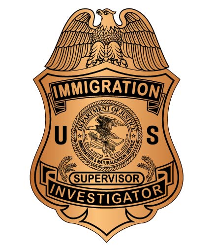 United States Immigration Supervisor Investigator Badge SVG
Immigration Supervisor Investigator Badge Vector
Federal Immigration Investigator Badge SVG
U.S. Immigration Service Badge
Immigration Supervisor Investigator Badge Design