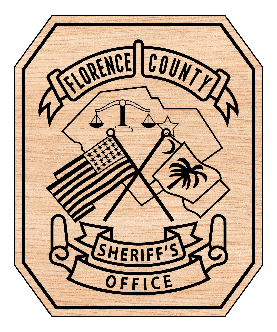 Florence County Sheriff Badge SVG
Florence County Sheriff Badge Vector
Law Enforcement Badge Florence County
Sheriff Office Badge SVG
Florence County Sheriff Emblem