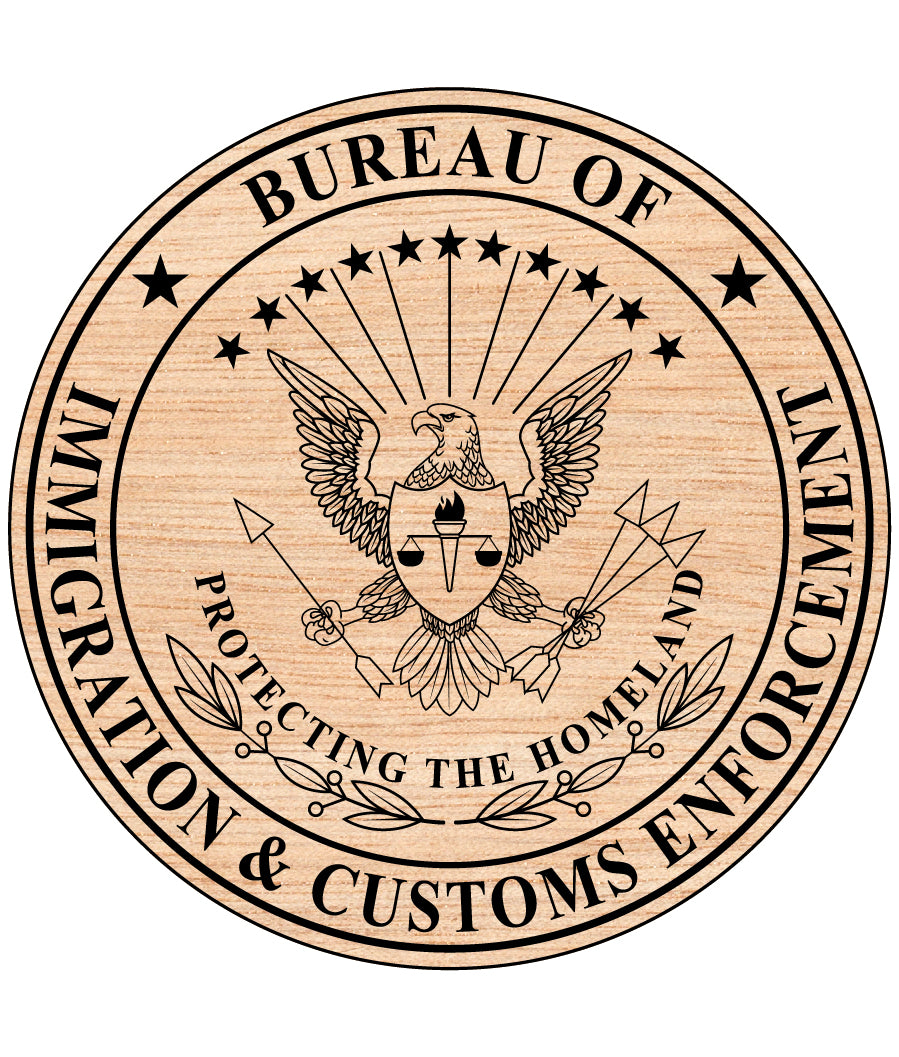 Bureau of Immigration & Customs Enforcement Seal SVG
Immigration & Customs Enforcement Seal Vector
ICE Bureau Seal Design SVG
Law Enforcement Seal Immigration Customs
Government Enforcement Seal SVG
