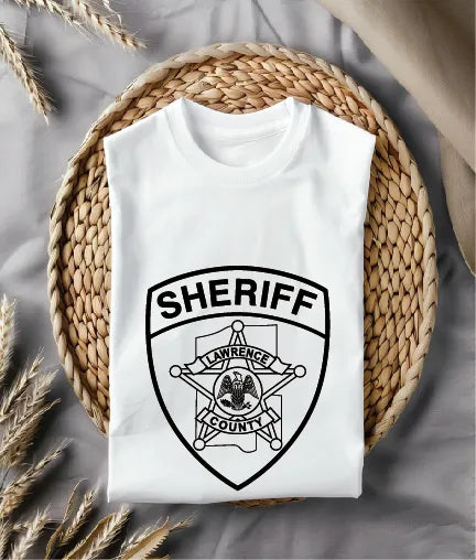 Lawrence County Sheriff's Office Patch Mississippi SVG Sheriff Vector