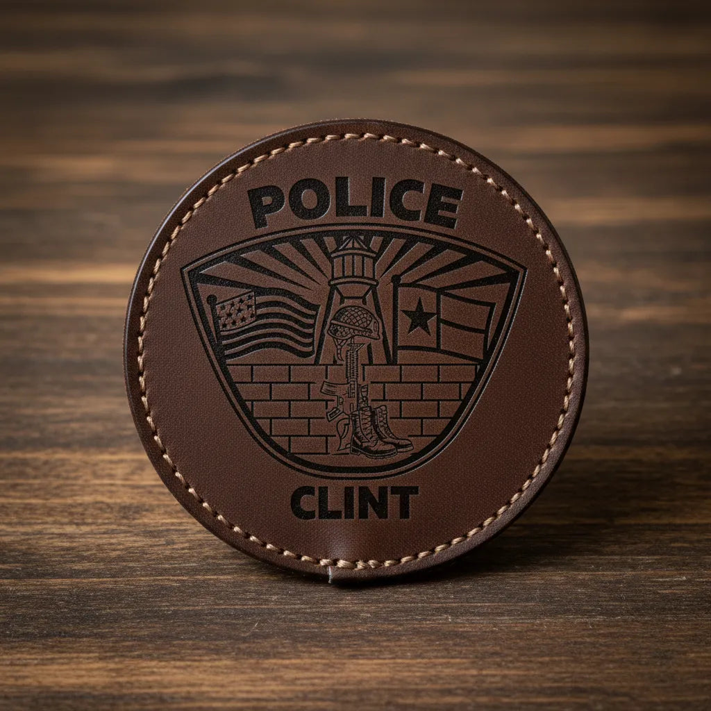 Clint Police Logo Patch SVG

Texas Law Enforcement Vector Design

Police Fallen Soldier Tribute Engraving File

Clint Texas Police Sign CNC File

Shield Patch Vector for Laser Cutting