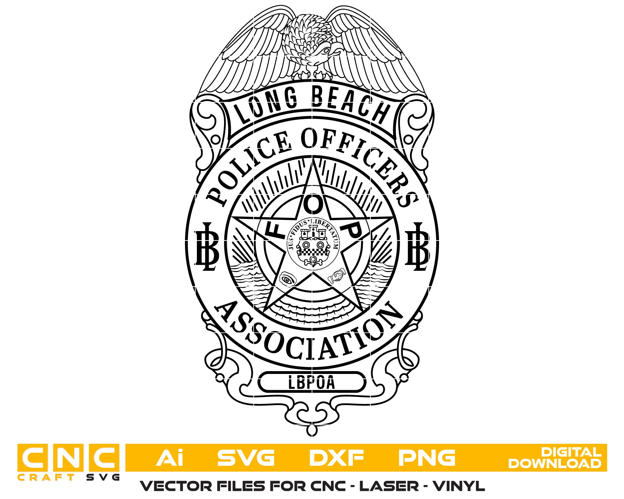 Long Beach Police Officer Association Badge SVG
Long Beach Police Officer Badge Vector
Law Enforcement Badge Long Beach
Police Officer Association Badge SVG
Long Beach Police Association Emblem