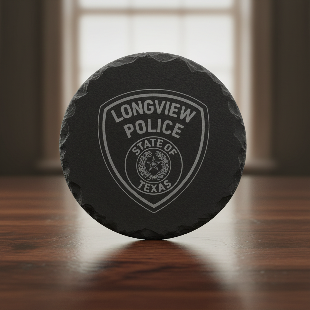 Longview Police Department Patch SVG

Texas Law Enforcement Shield Vector

Longview Police Patch Engraving File

Officer Plaque CNC Vector File

State of Texas Police Emblem