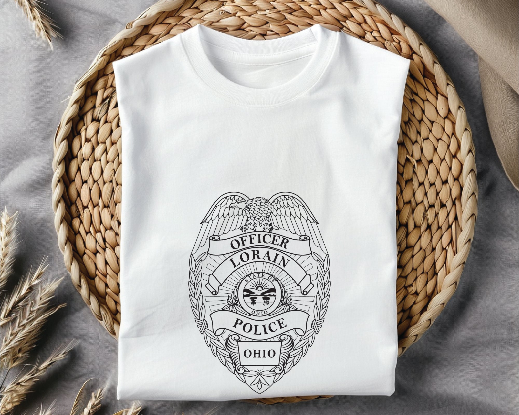Lorain Police Officer Badge SVG
Lorain Police Badge Vector
Law Enforcement Badge Lorain
Police Officer Badge SVG
Lorain Police Department Emblem