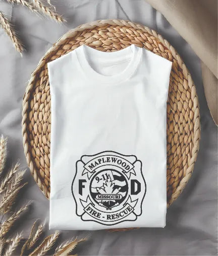 Maplewood Fire Department Logo Missouri SVG Missouri Firefighter Vector