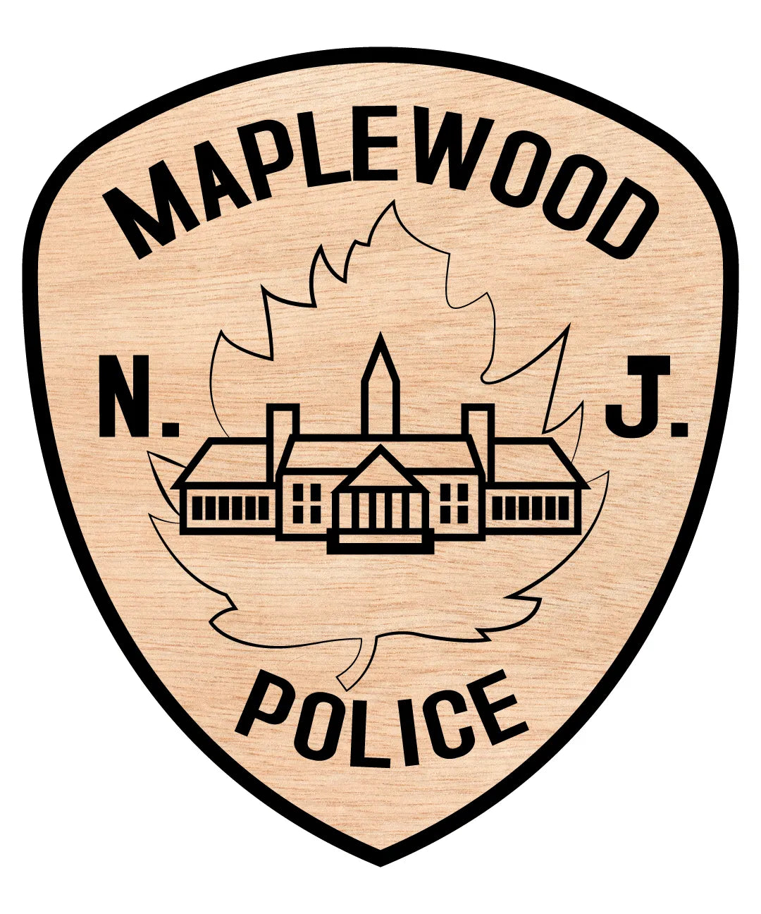 Maplewood Police Patch New Jersey SVG New Jersey Law Enforcement Vector