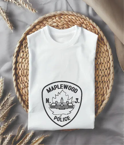 Maplewood Police Patch New Jersey SVG New Jersey Law Enforcement Vector