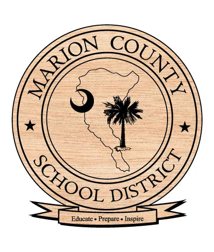 Marion County School District Logo SVG South Carolina Vector