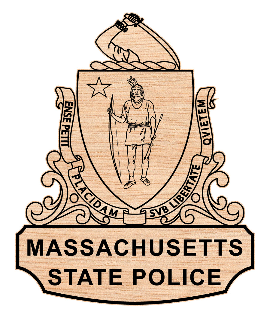 Massachusetts State Police Trooper Hat Badge SVG
Massachusetts State Police Badge Vector
Law Enforcement Badge Massachusetts
State Police Trooper Hat Badge SVG
Massachusetts State Police Emblem