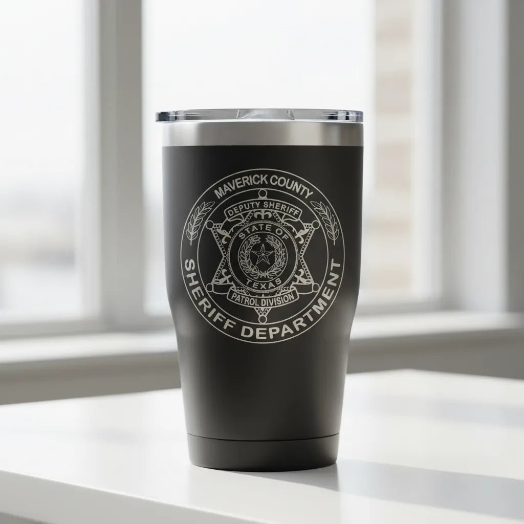 Maverick County Sheriff Badge SVG

Texas Law Enforcement Vector Design

Deputy Sheriff Patrol Division Engraving File

Maverick County TX Sign CNC File

State of Texas Seal Vector for Laser Cutting