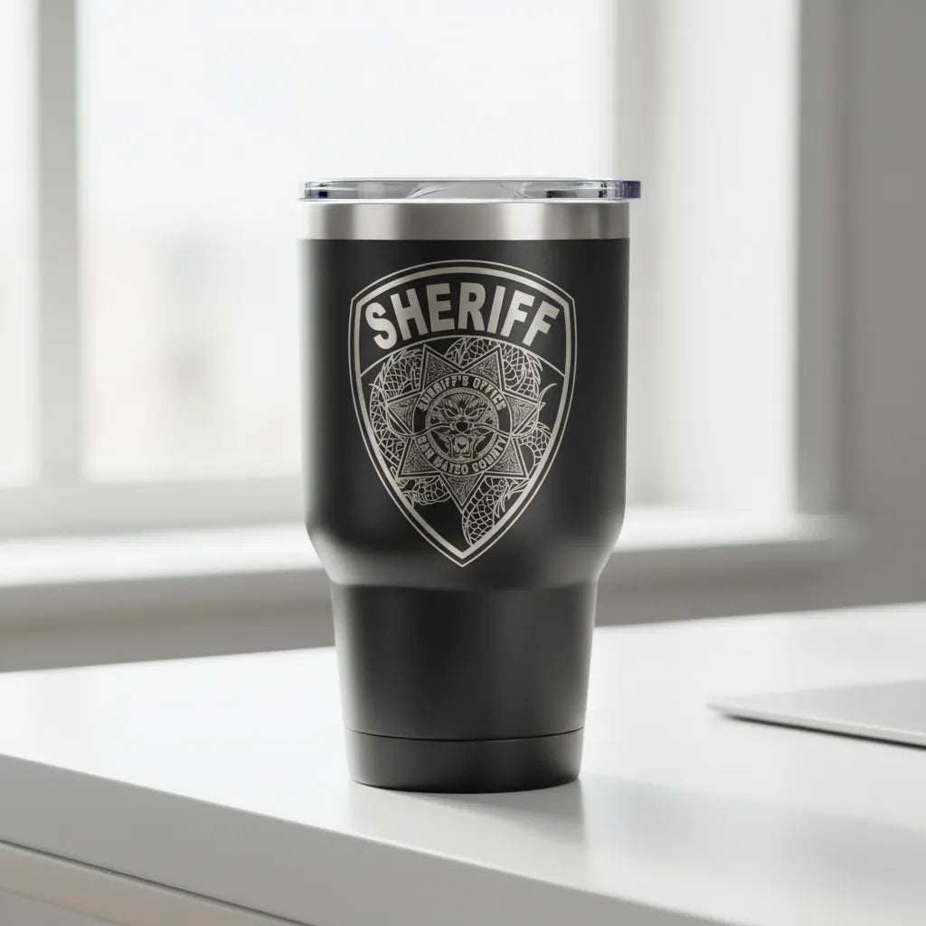 San Mateo County Sheriff Patch SVG

California Law Enforcement Vector Design

Sheriff Shield Patch Engraving File

San Mateo CA Sheriff Sign CNC File

California Bear Patch Vector for Laser Cutting