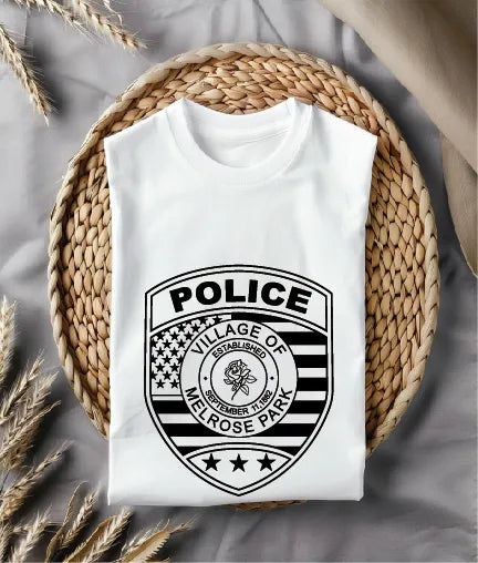 Melrose Park Police Department Patch SVG Illinois Law Enforcement Vector
