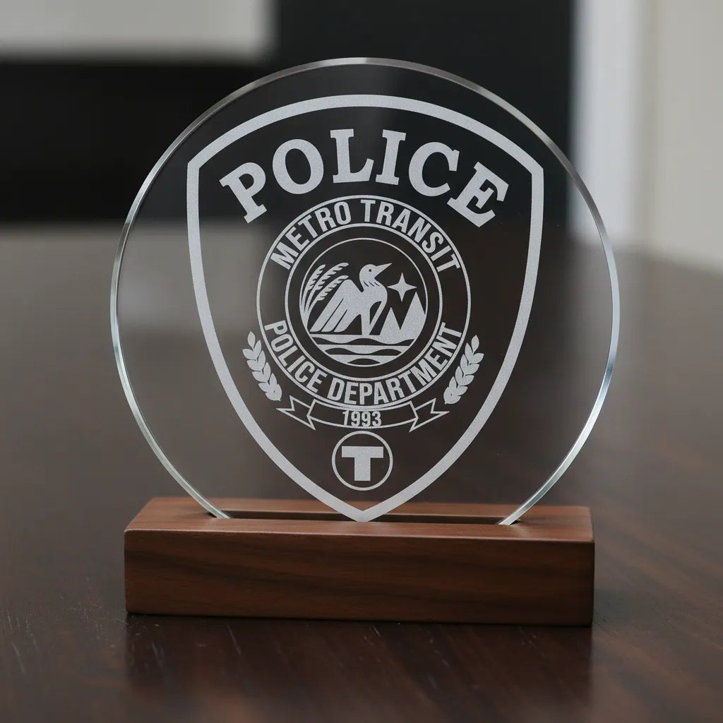Metro Transit Police Patch SVG

Minnesota Law Enforcement Vector

Transit Police Patch Engraving File

Minnesota Transit Sign CNC File

Transit Officer Patch Vector for Laser