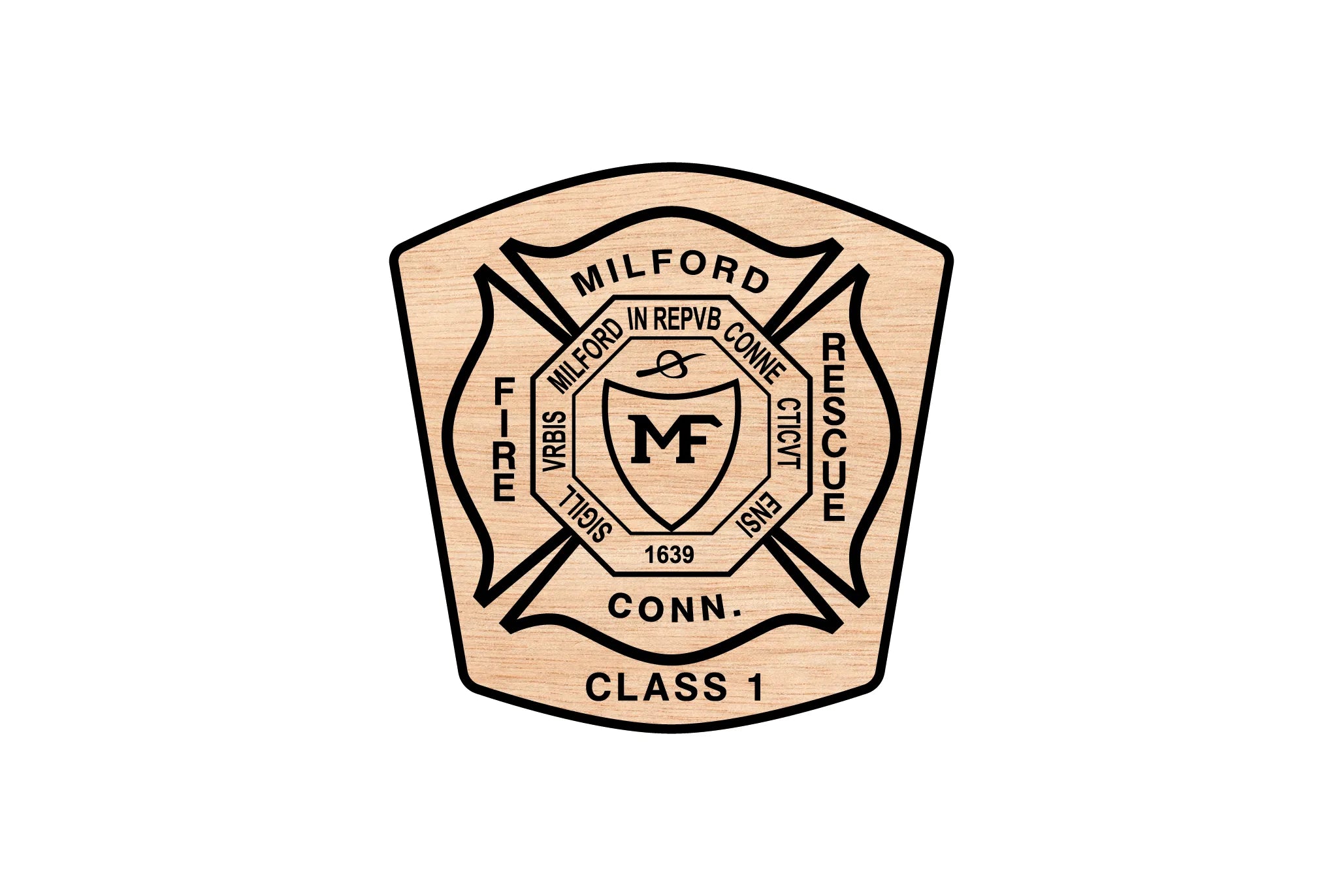 Milford Fire Department Patch SVG

Fire Rescue Patch Vector

Firefighter Plaque Engraving File

Milford Fire Dept Sign CNC File

Custom Fire Department Emblem