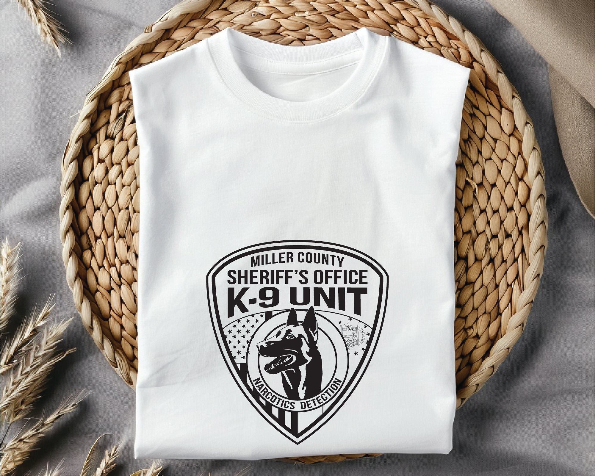Miller County Sheriff K-9 Unit Badge SVG
Miller County Sheriff K-9 Badge Vector
Law Enforcement K-9 Unit Badge
Sheriff Office K-9 Badge SVG
Miller County Sheriff K-9 Emblem