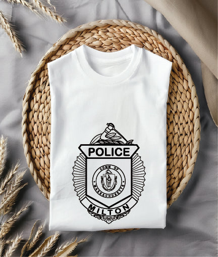 Milton Police Department Badge SVG

Massachusetts Law Enforcement Vector Design

Commonwealth of Massachusetts Seal Emblem

Sunburst Police Shield Engraving File

Milton MA Police Sign CNC File